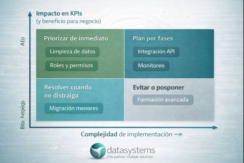 datasystems - Matriz de priorización de iniciativas